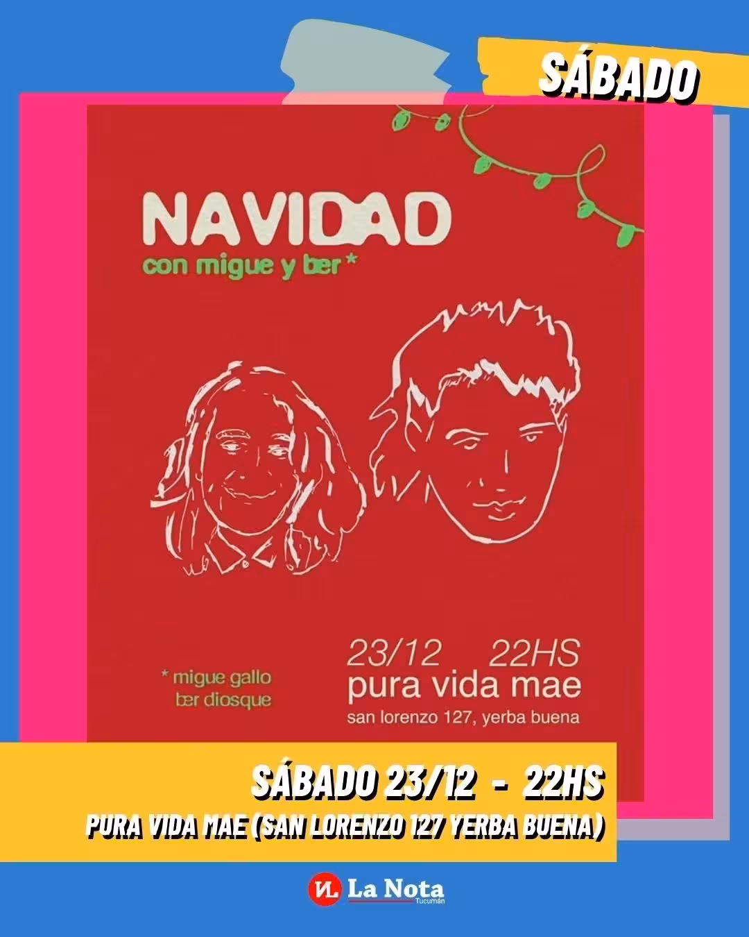 Navidad con Migue y Ber
