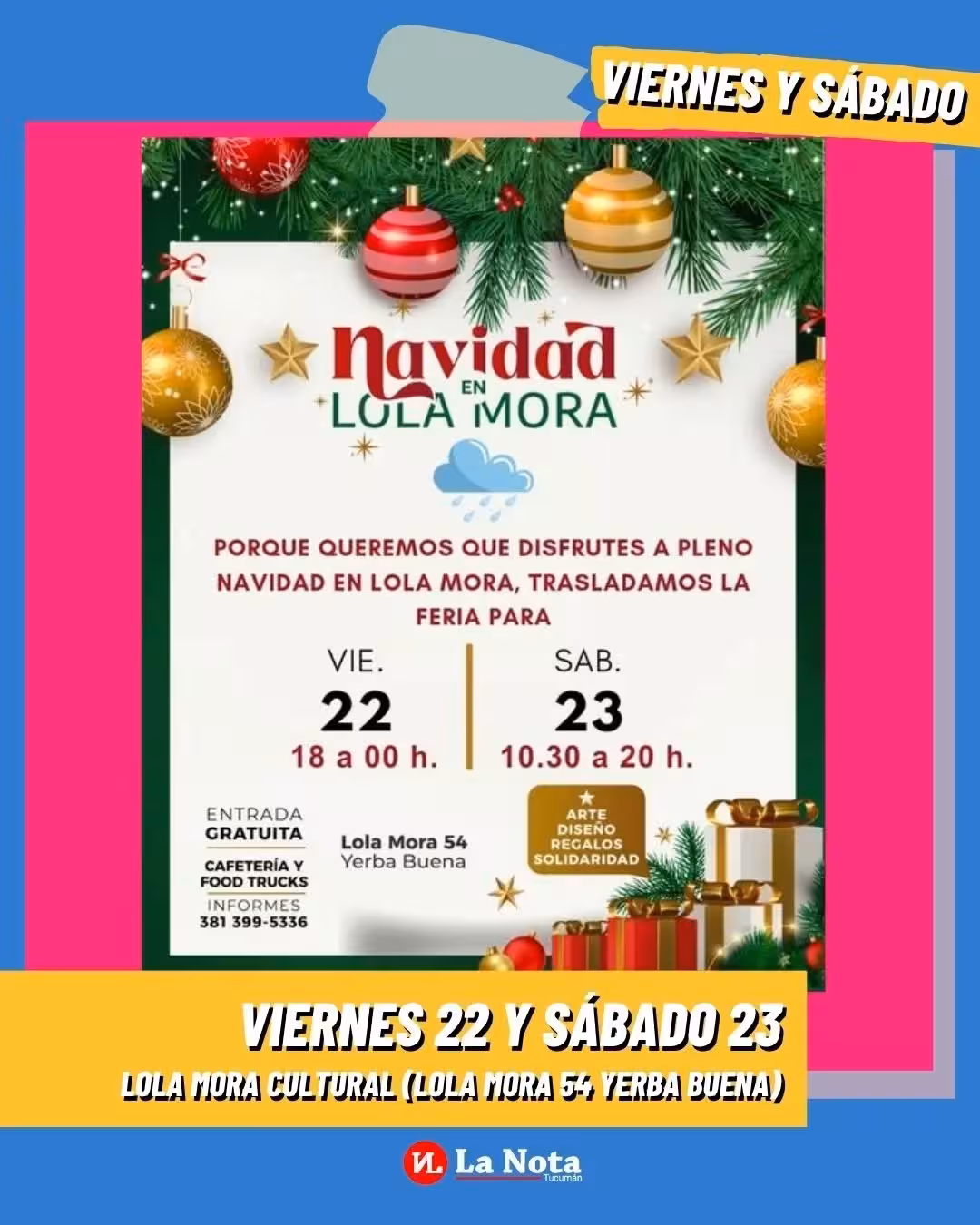 Navidad en Lola Mora