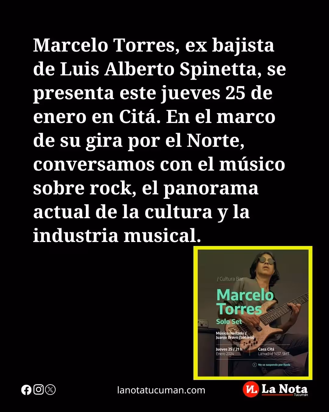 Marcelo Torres: Solo Set