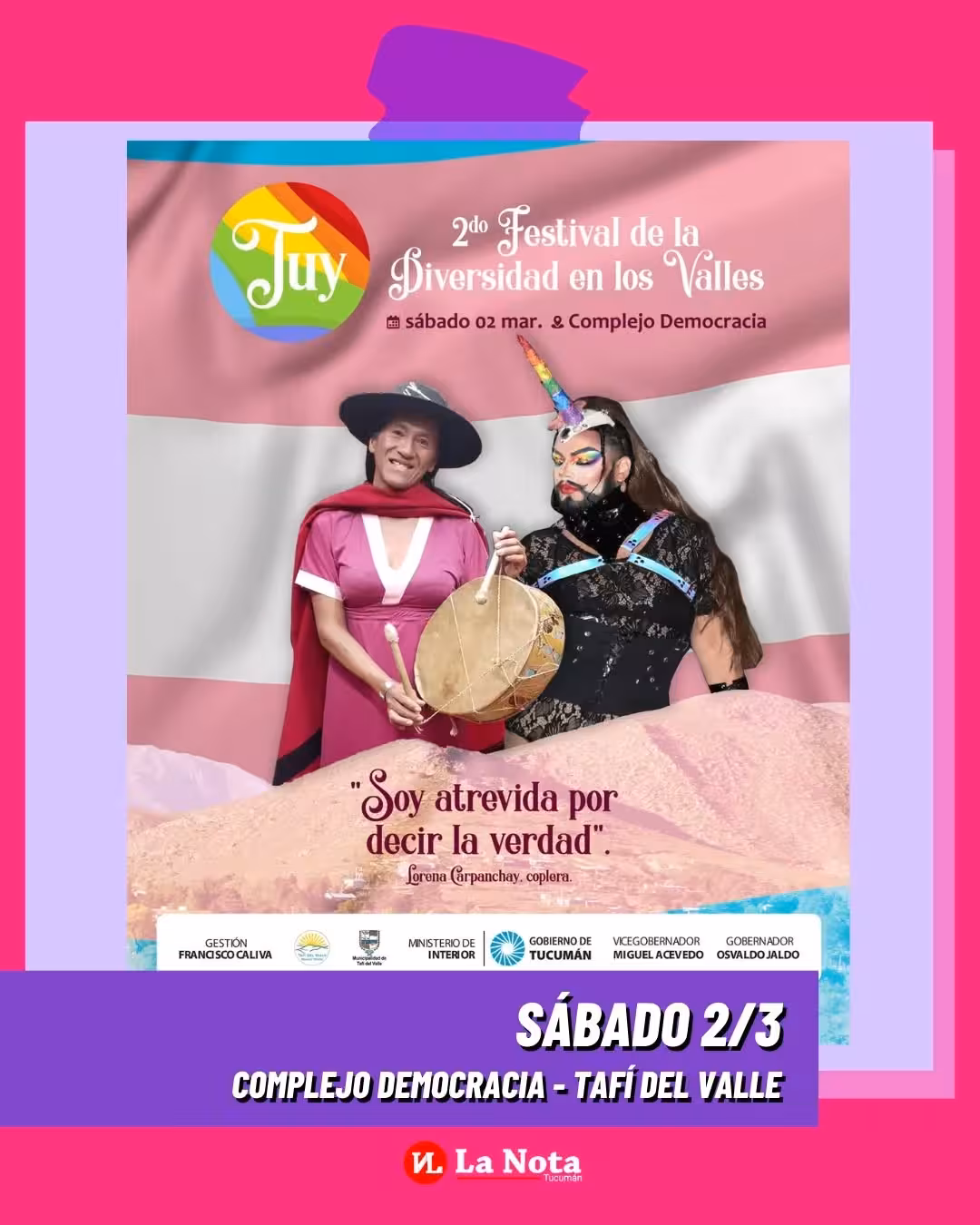 2do Festival de la Diversidad en los Valles