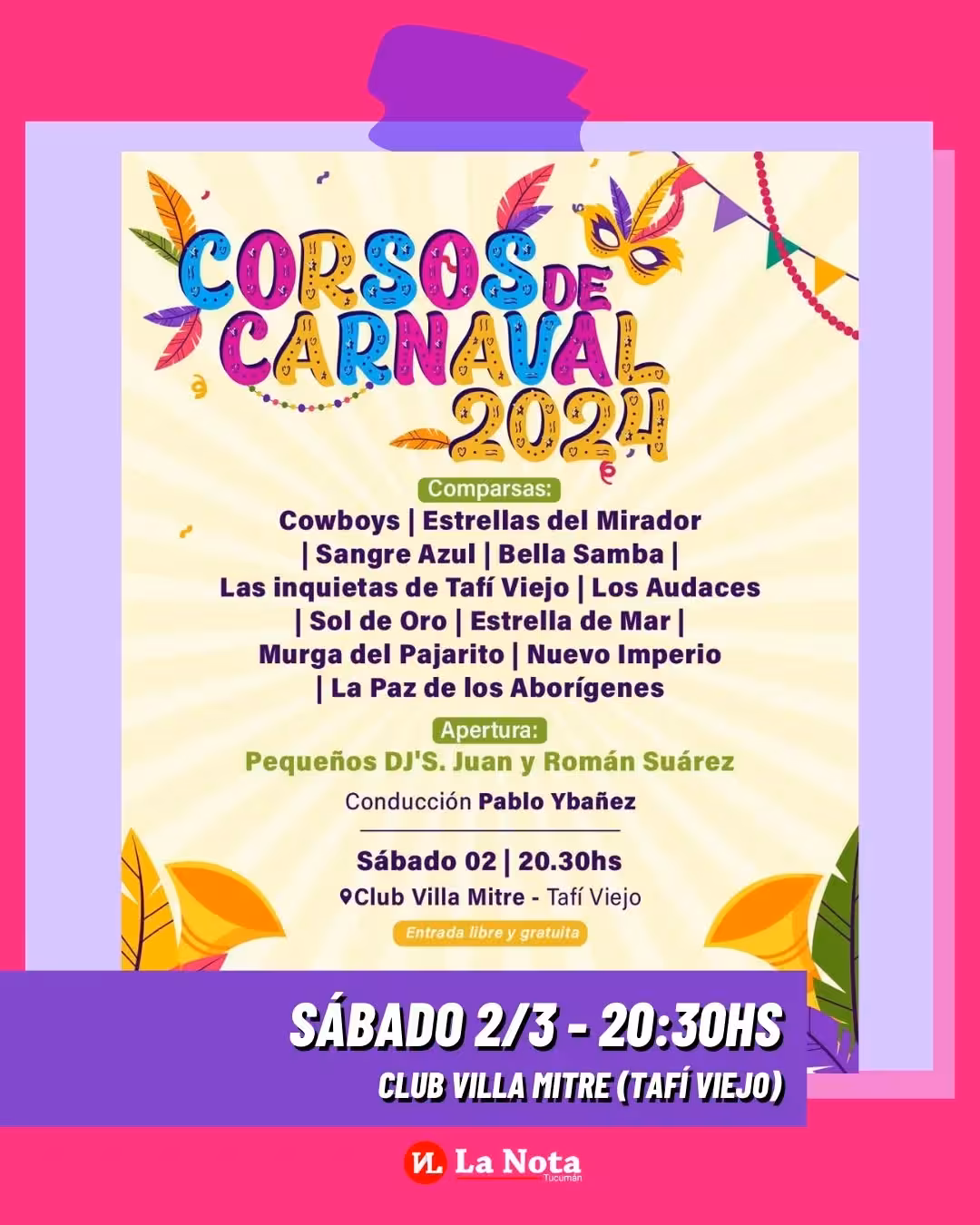 Corsos de Carnaval 2024