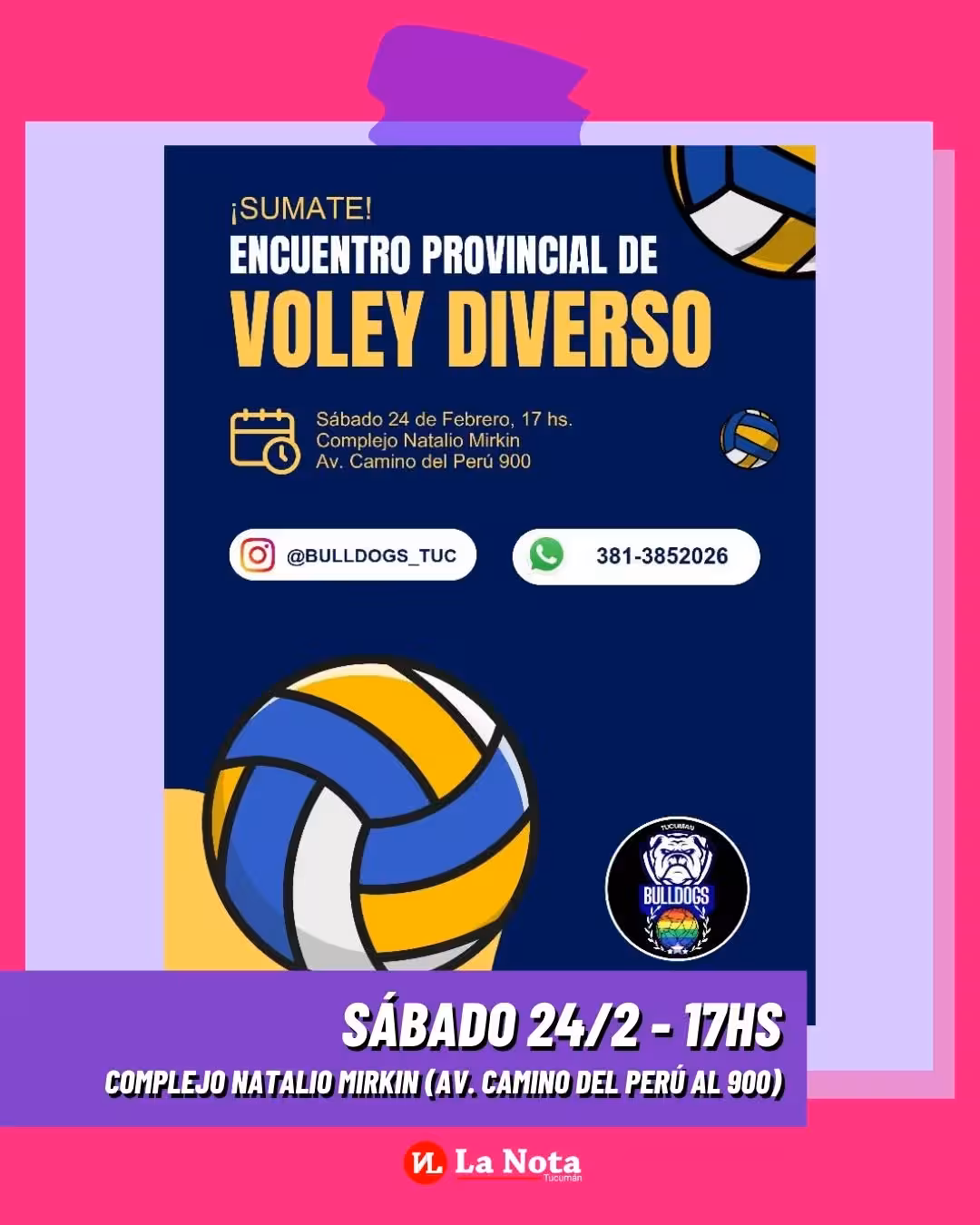 Encuentro provincial de vóley diverso