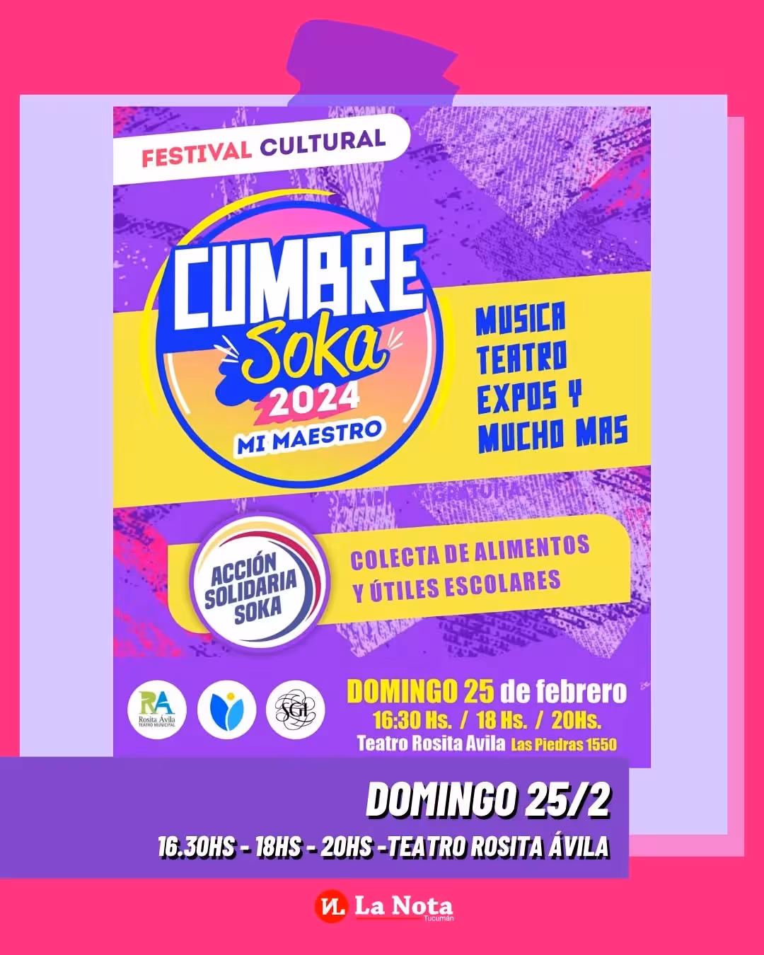 Festival cultural Cumbre Soka 2024 «Mi maestro