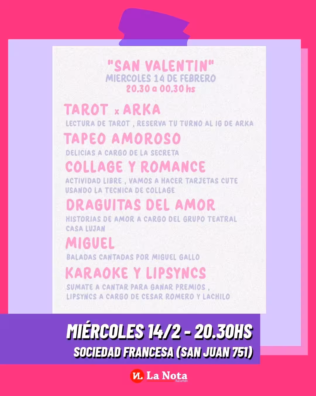 San Valentín en la Sociedad Francesa