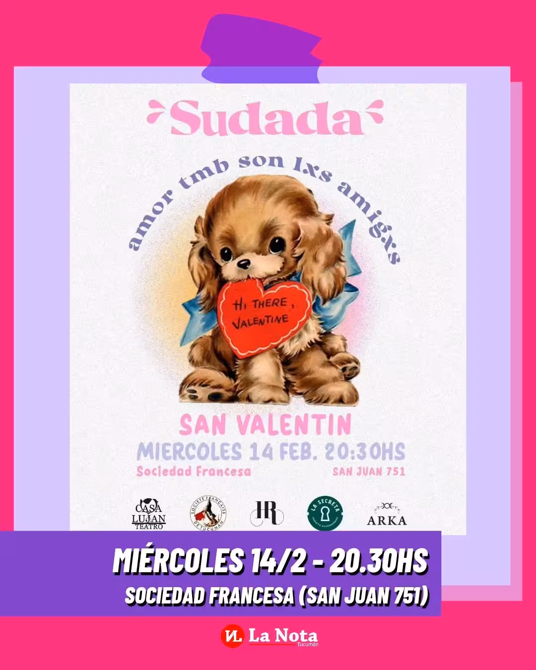 Sudada: amor tmb son lxs amigxs
