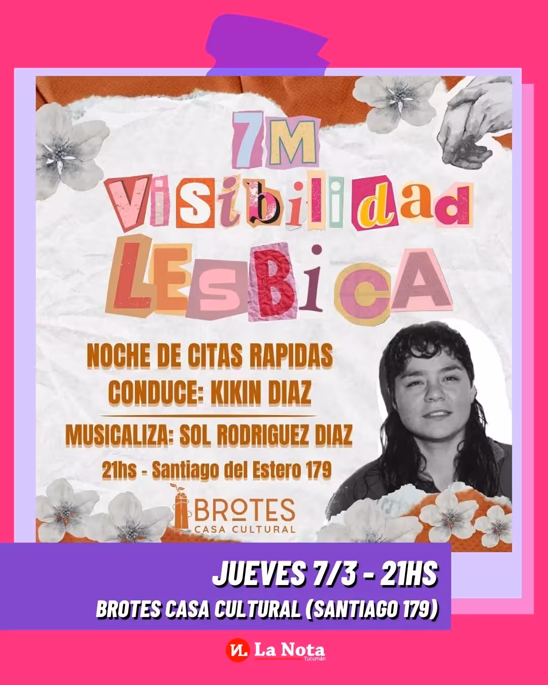 7M Visibilidad lésbica: noche de citas rápidas