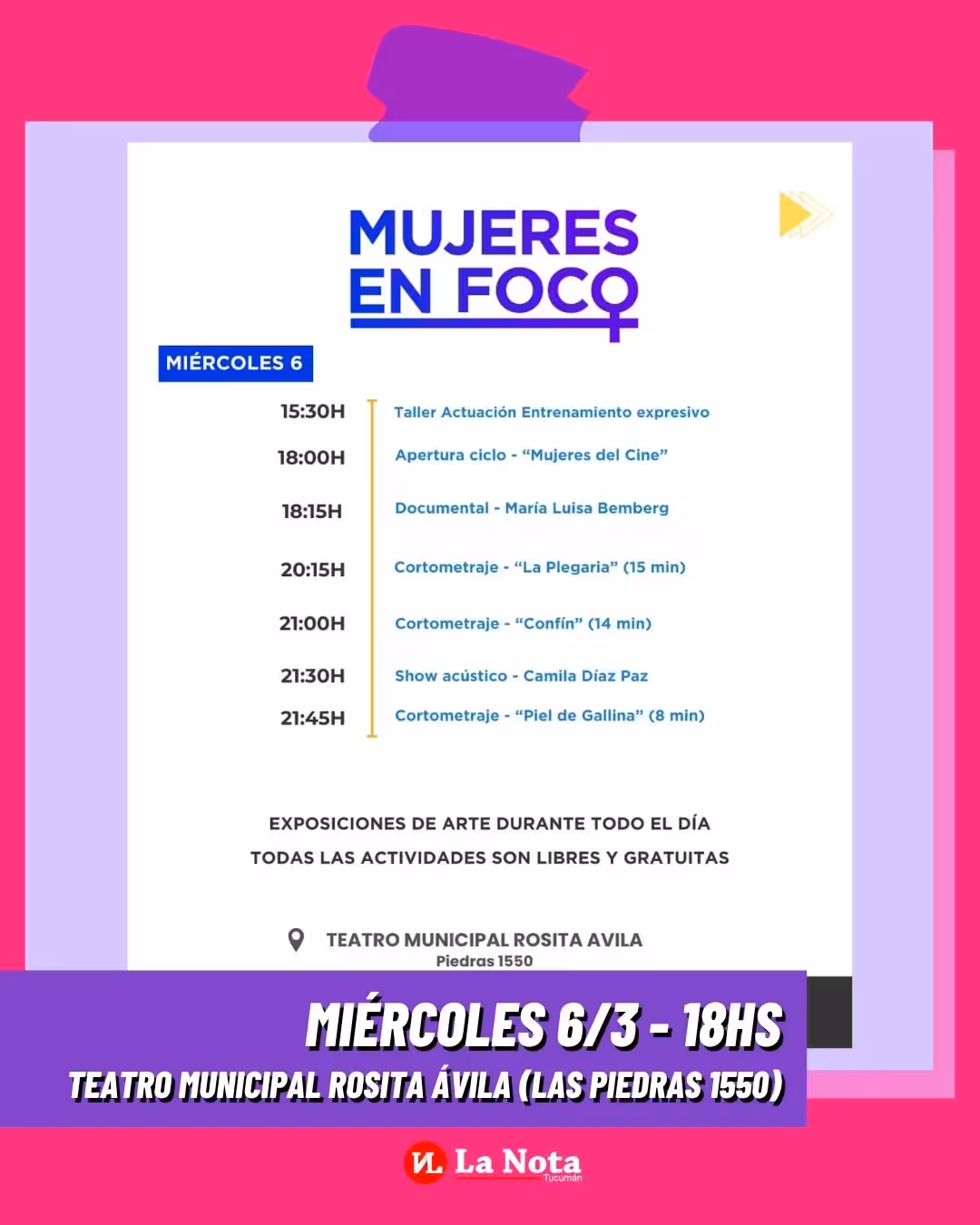 Mujeres en foco