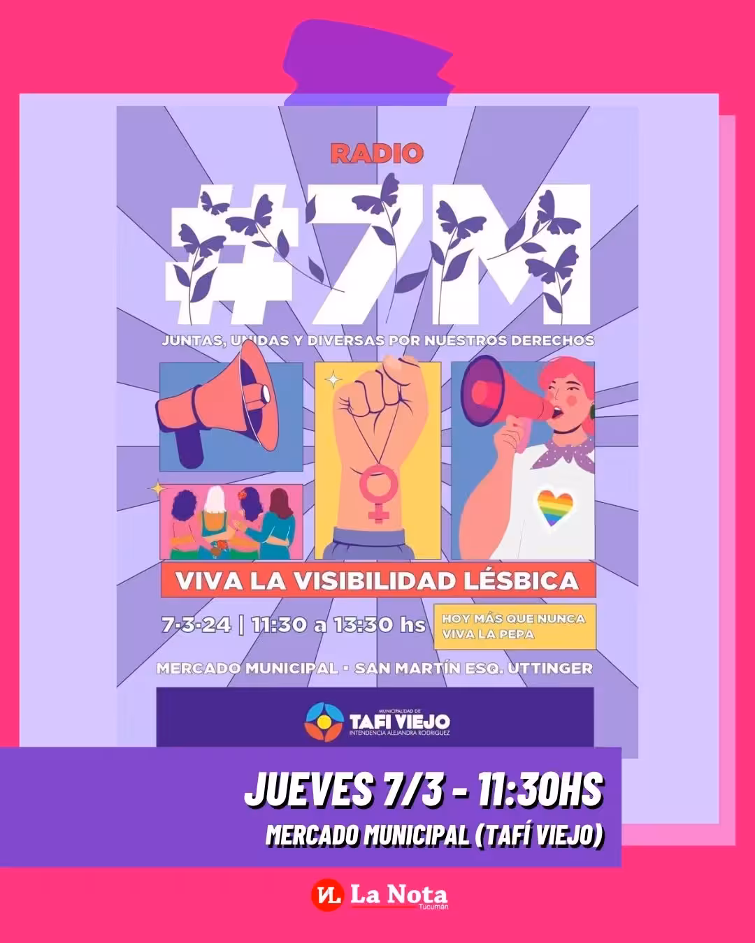 Radio #7M: Viva la visibilidad lésbica