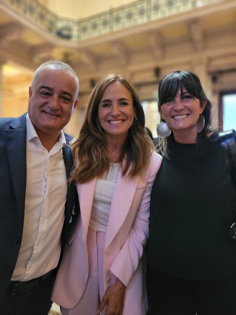 Javier Noguera Legislador, Victoria Tolosa Paz Diputada Nacional y Daniela Bravo Concejala por Tafí Viejo.