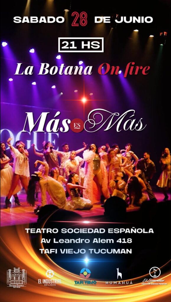Más es Más: La Botana On Fire llega a Tafí Viejo 6 WhatsApp Image 2025 06 24 at 08.38.21