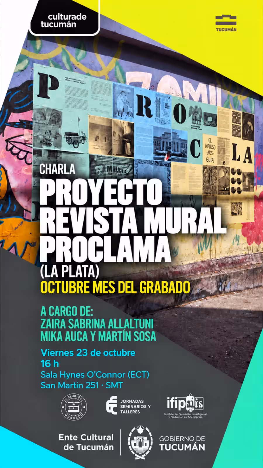 Charla: Proyecto Revista Mural Proclama (La Plata)